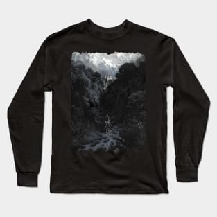 Sir Lancelot Approaching the Castle of Astolat Long Sleeve T-Shirt